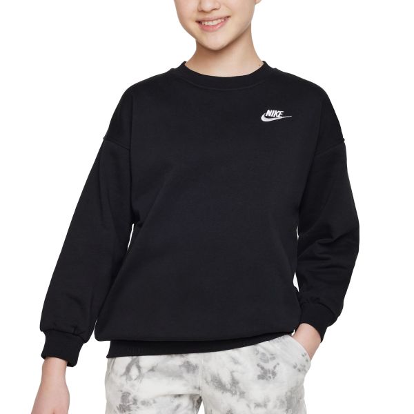 Nike Sportswear Club Fleece Big Kids' Oversized Sweatshirt FD2923-010