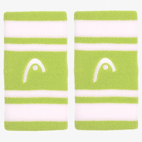 Head Striped Tennis Wristbands 5" x 2 285875-LLWH