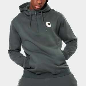 Body Action Half-Zip Men's Hooded Sweatshirt