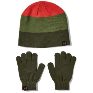 Under Armour Boy's Beanie & Glove Combo